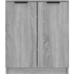vidaXL Schoenenkast 59x35x70 cm bewerkt hout grijs sonoma eikenkleurig