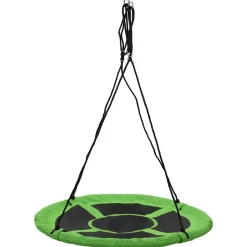 vidaXL Schommel 100 kg 110 cm groen