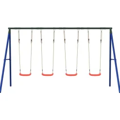 vidaXL Schommelset met 4 schommels