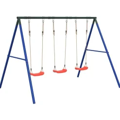 vidaXL Schommelset met 3 schommels