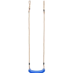 vidaXL Schommelzitje voor kinderen blauw