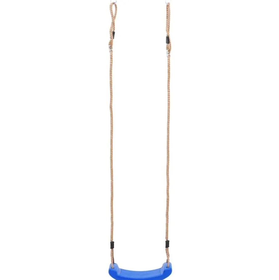 vidaXL Schommelzitje voor kinderen blauw