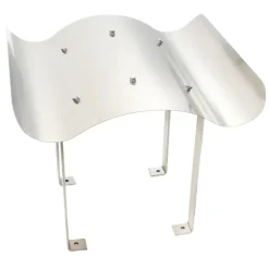 vidaXL Schoorsteenkap roestvrij staal 40 x 40 x 36 cm