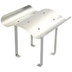 vidaXL Schoorsteenkap roestvrij staal 40 x 40 x 36 cm