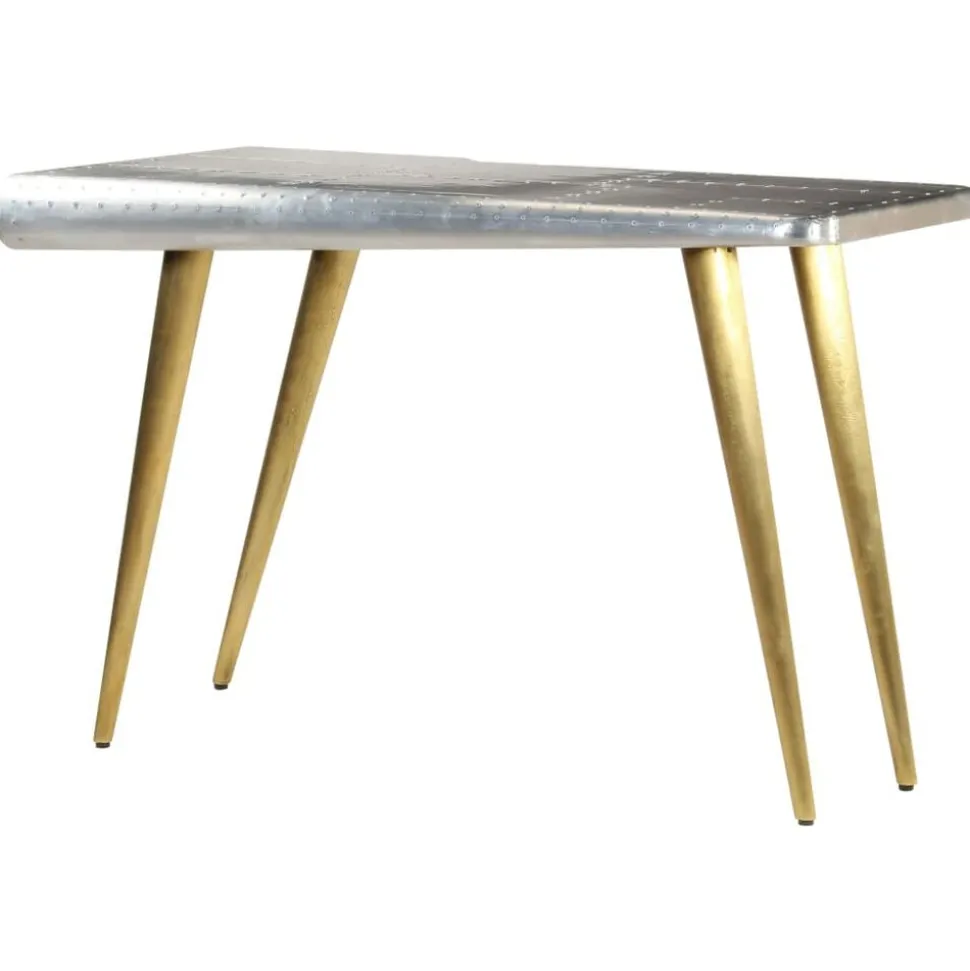 vidaXL Schrijftafel Aviator vintage luchtvaartstijl 120x60x76 cm