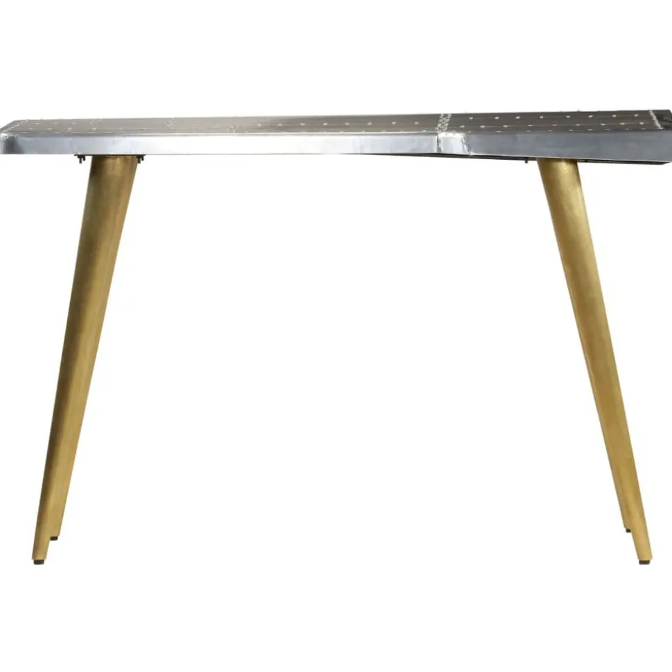 vidaXL Schrijftafel Aviator vintage luchtvaartstijl 120x60x76 cm