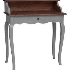 vidaXL Schrijftafel 80x40x92 cm massief mahoniehout