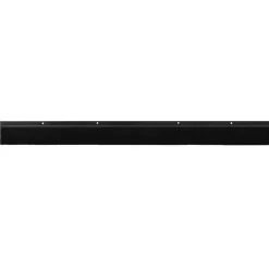 vidaXL Schroefbare Deurborstelafsluitingen 2 pcs Zwart 100 cm