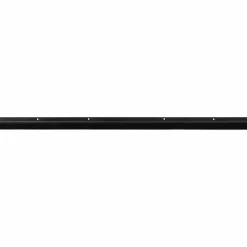 vidaXL Schroefbare Deurborstelafsluitingen 2 pcs Zwart 100 cm