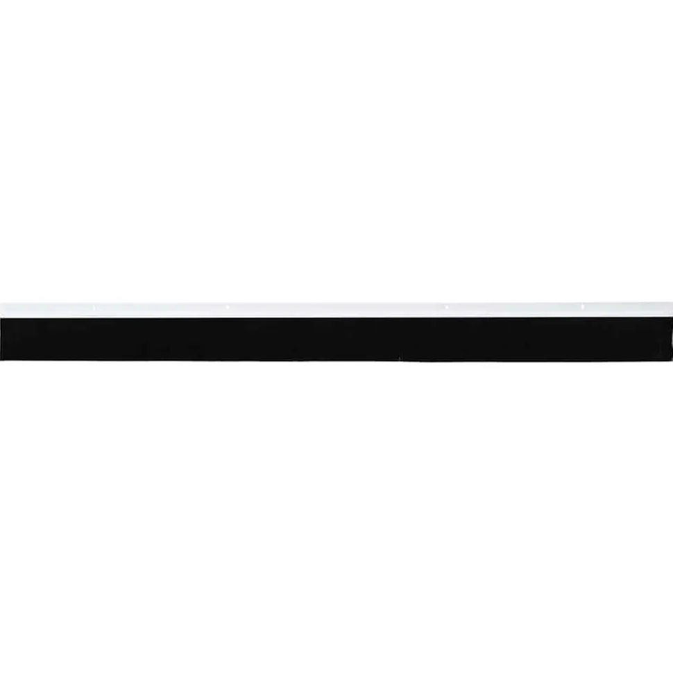 vidaXL Schroefbare Deurborstelafsluitingen 2 pcs Wit 100 cm