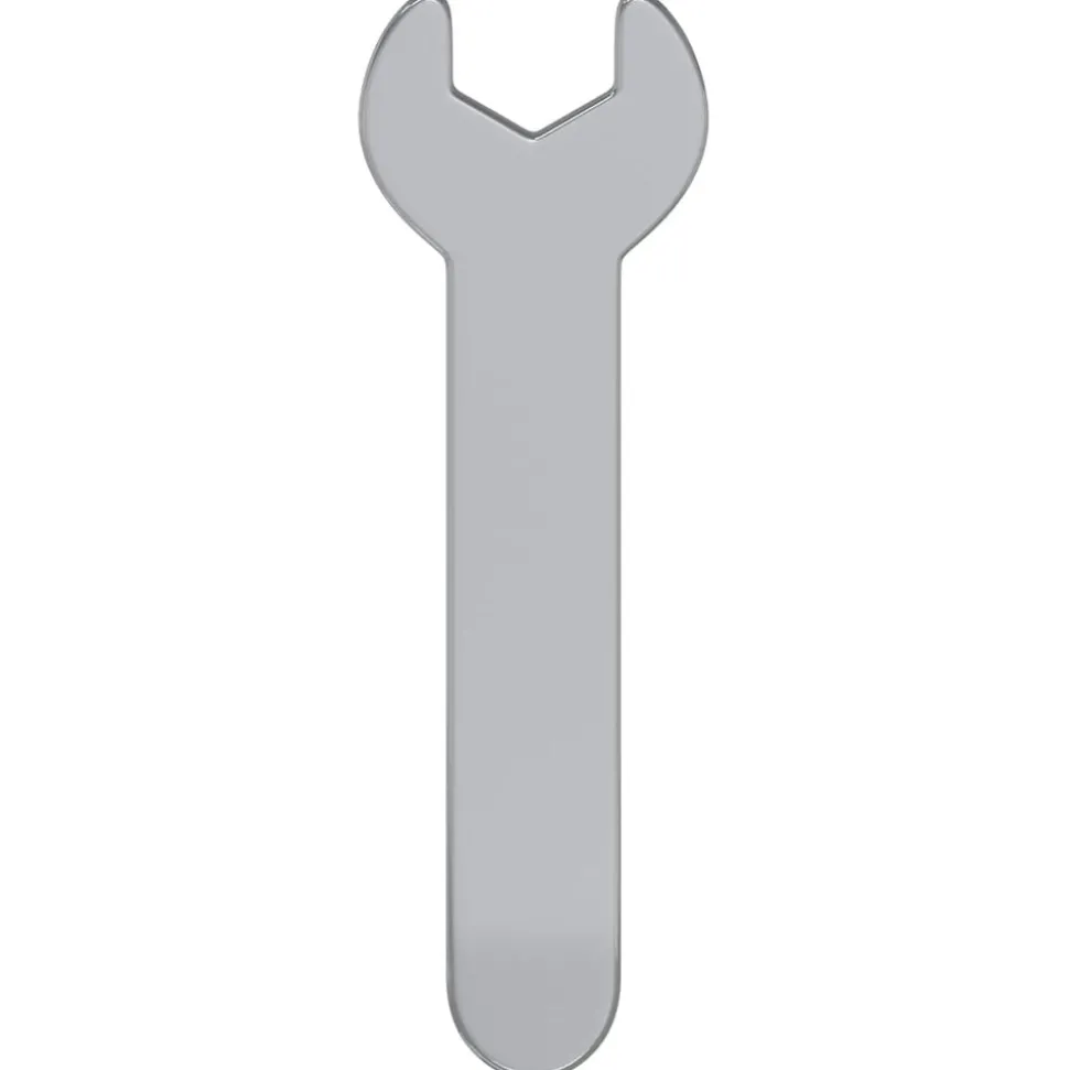 vidaXL Schroefsleutel 2 pcs Zilver 10 mm IJzer