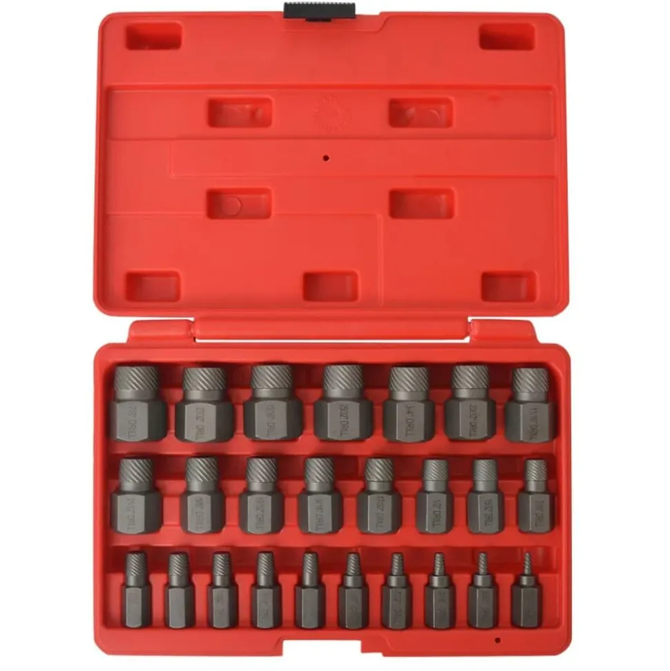 vidaXL Schroefverwijdering set 25-delig staal