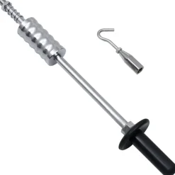 vidaXL Schuifhamer met haak 63 cm koolstofstaal