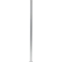 vidaXL Schuttingpalen 2 st 185 cm aluminium