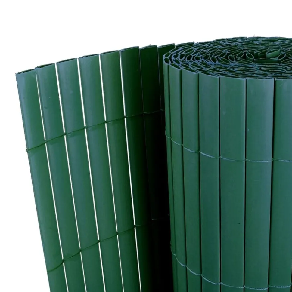 vidaXL Schuttingpaneel 90x300cm PVC groen