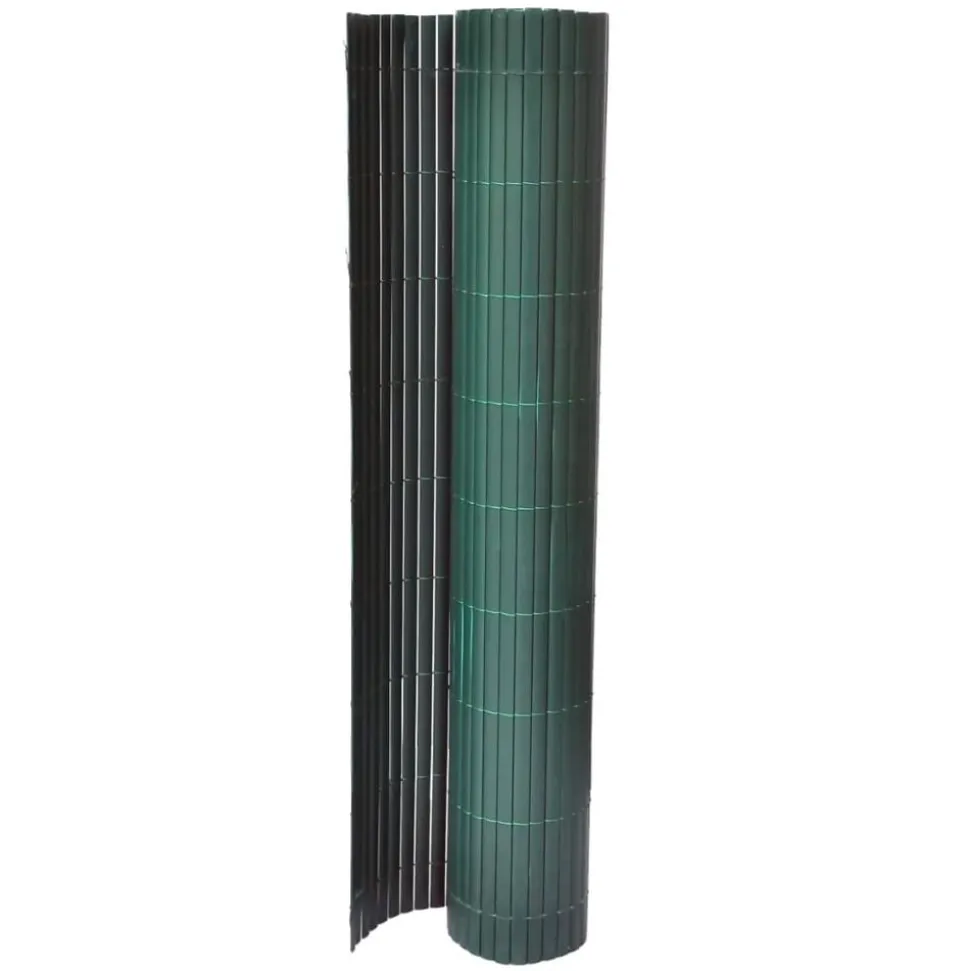 vidaXL Schuttingpaneel 90x300cm PVC groen