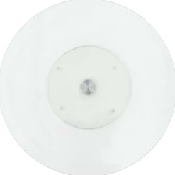 vidaXL Serveerbord draaiend 60 cm gehard glas transparant