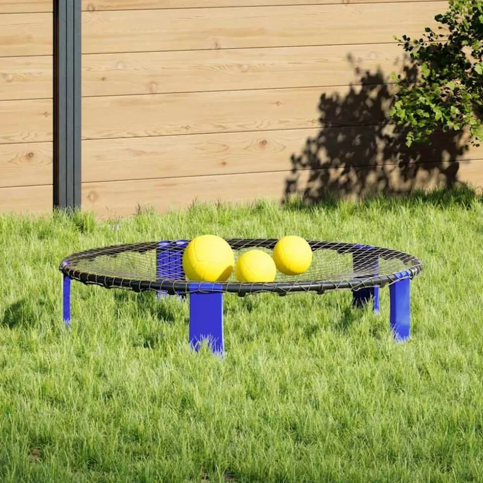vidaXL Set van 3 bollen en extra pomp Ø90x20 cm