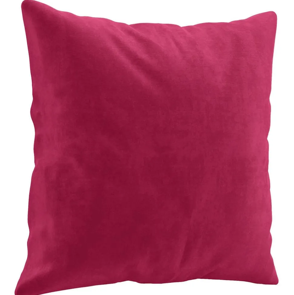 vidaXL Sierkussens 2 st 40x40 cm fluweel wijnrood