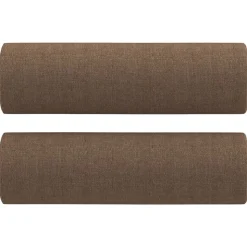 vidaXL Sierkussens 2 st 15x50 cm stof bruin