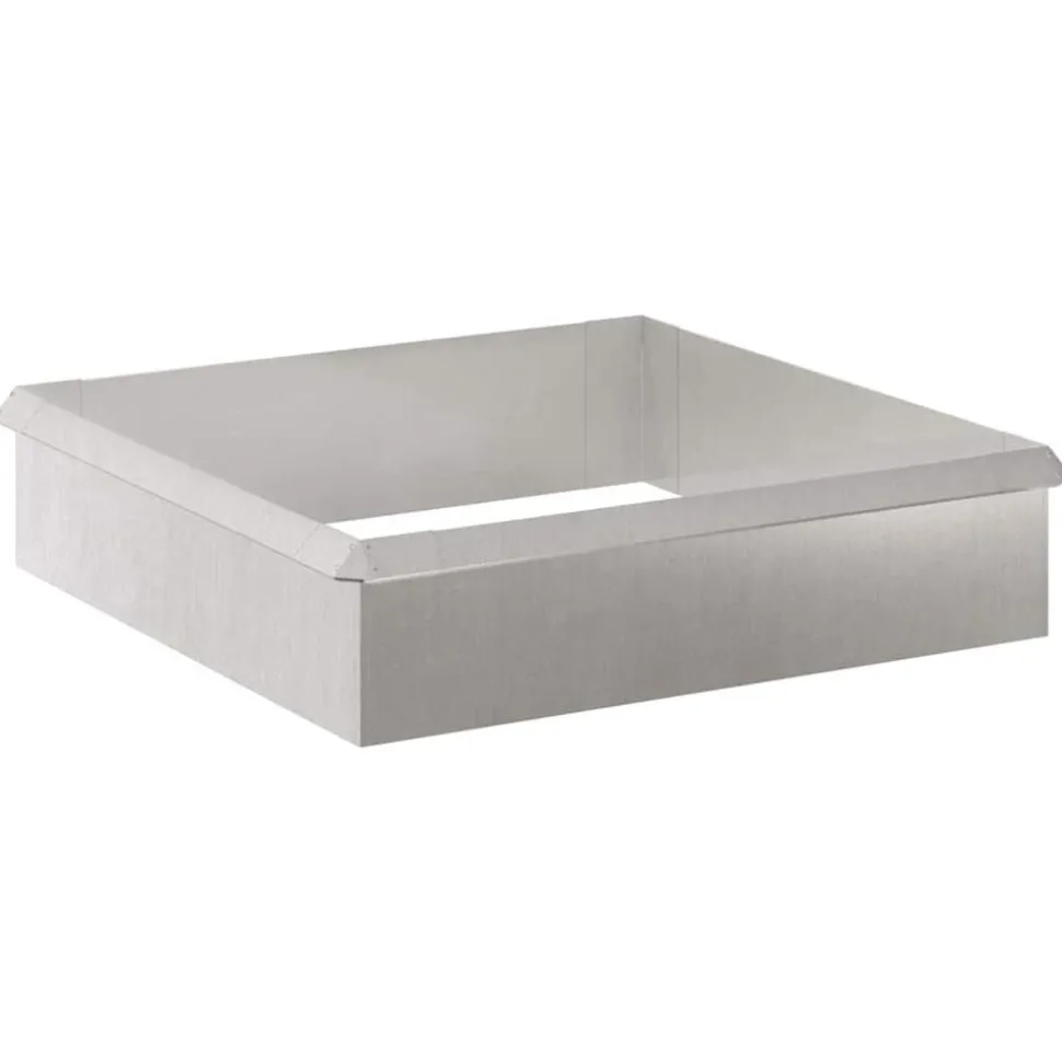 vidaXL Slakkenhekken 8 pcs Zilver Roestvrij staal