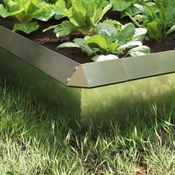 vidaXL Slakkenhekken 8 pcs Zilver Gegalvaniseerd staal
