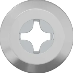 vidaXL Slotmoer 2 pcs Nikkel M6 x 15 mm Staal
