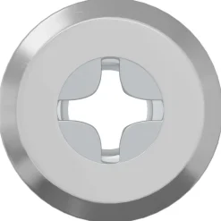 vidaXL Slotmoer 2 pcs Zilver M6 x 15 mm Staal