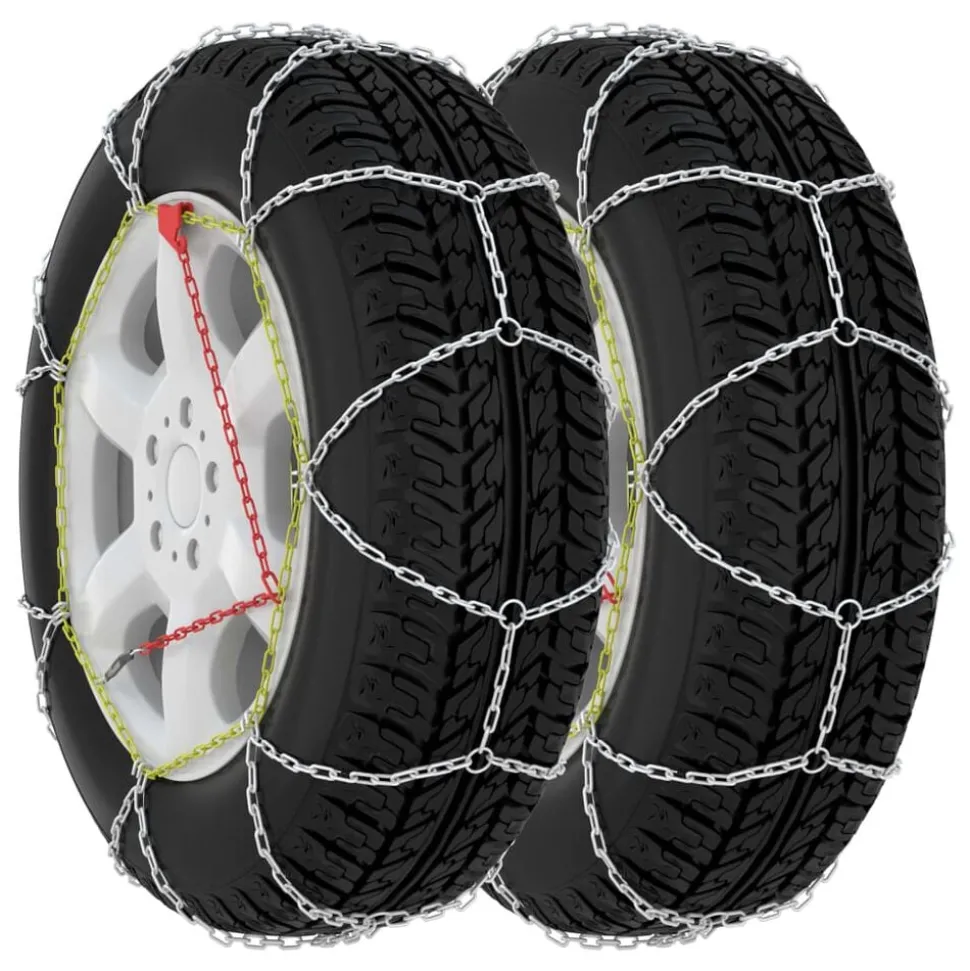 vidaXL Sneeuwkettingen 2 st 16 mm SUV 4x4 maat 400
