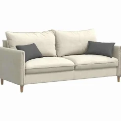 vidaXL Sofa Kussens 2 pcs Donkergrijs 50 x 30 cm Stof