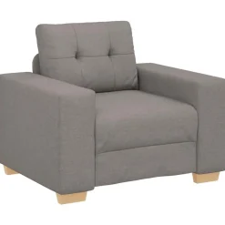 vidaXL Sofastoel Taupe 100x78x80 cm Stof