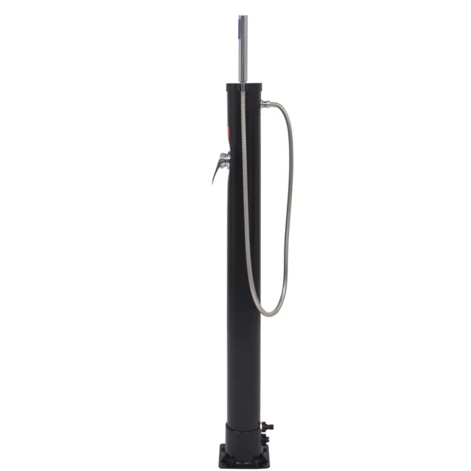 vidaXL Solar douche 8 L PVC staal