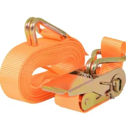 vidaXL Spanbanden 0,4 ton 6mx25mm oranje 4 st