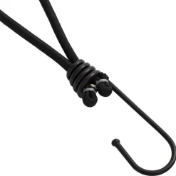 vidaXL Spanelastiek met haken 25 st 17 cm