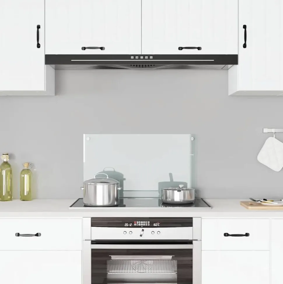 vidaXL Spatscherm keuken 70x40 cm gehard glas transparant