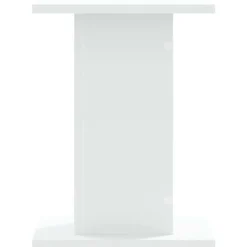 vidaXL Speakerstandaards 2 st 30x30x40 cm bewerkt hout wit