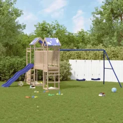 vidaXL Speelhuis massief grenenhout