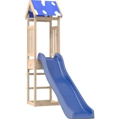vidaXL Speelhuis massief grenenhout