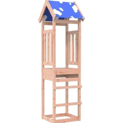 vidaXL Speeltoren Bruin 52,5 x 46,5 x 208 cm Massief Douglas hout