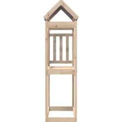 vidaXL Speeltoren Bruin 52,5 x 110,5 x 215 cm Massief grenenhout
