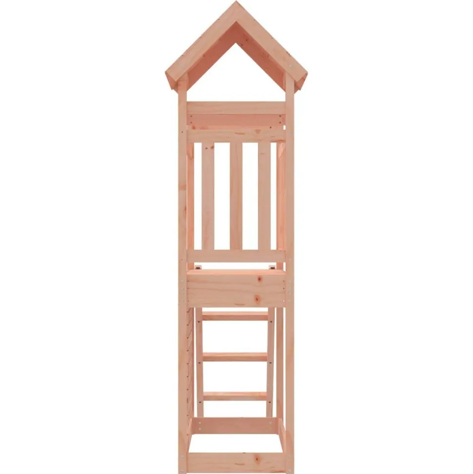 vidaXL Speeltoren Bruin 110,5 x 52,5 x 214 cm Massief Douglas hout