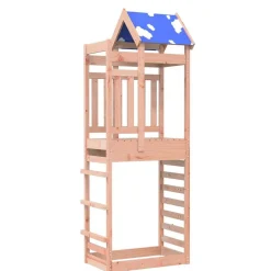 vidaXL Speeltoren Bruin 85 x 52,5 x 239 cm Massief Douglas hout