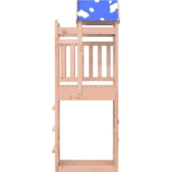 vidaXL Speeltoren Bruin 85 x 52,5 x 239 cm Massief Douglas hout