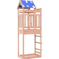 vidaXL Speeltoren Bruin 85 x 52,5 x 239 cm Massief Douglas hout