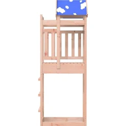 vidaXL Speeltoren Bruin 85 x 52,5 x 239 cm Massief Douglas hout