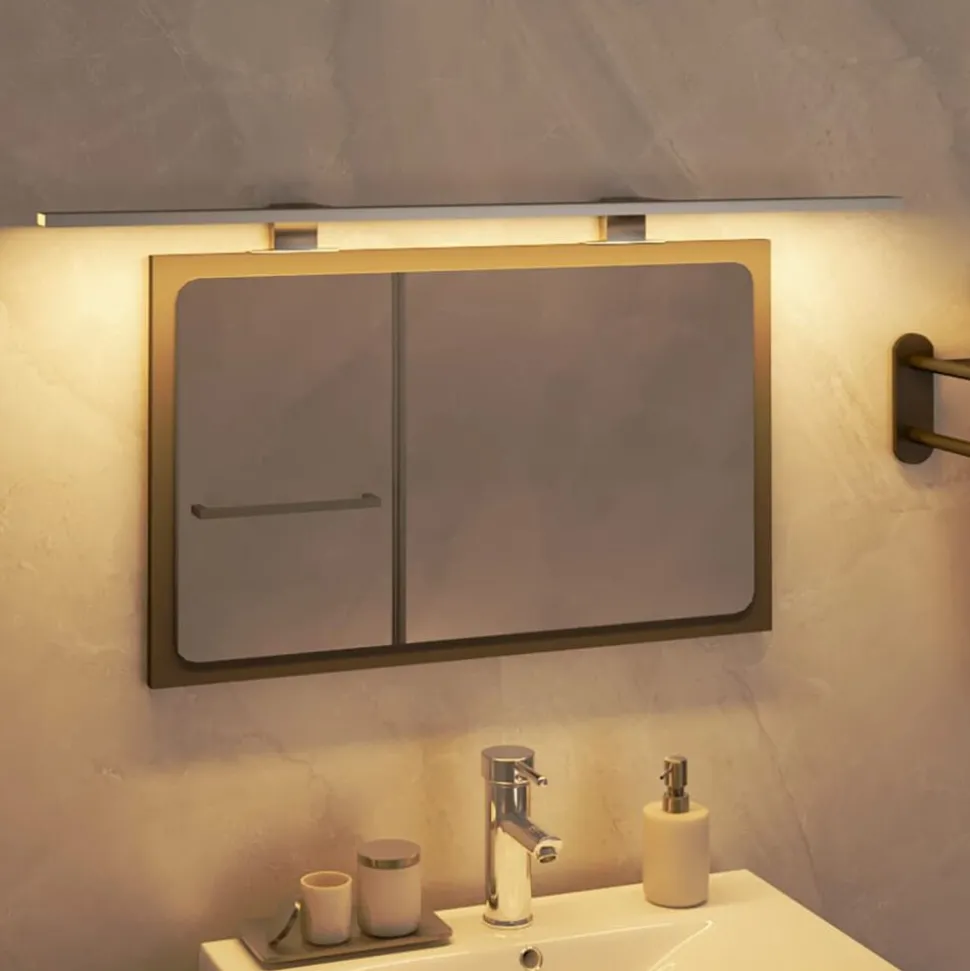 vidaXL Spiegellamp LED 13 W 80 cm 3000 K warmwit