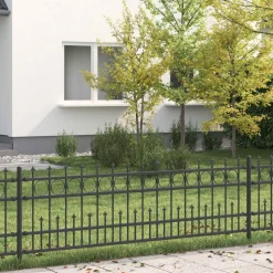 vidaXL Spike Ring Hek Horst Zwart
