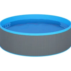 vidaXL Splasher pool 350x90 cm grijs
