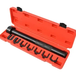 vidaXL Spoorstang installeer/verwijder set 8-delig