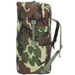 vidaXL Sporttas legerstijl 85 L camouflage